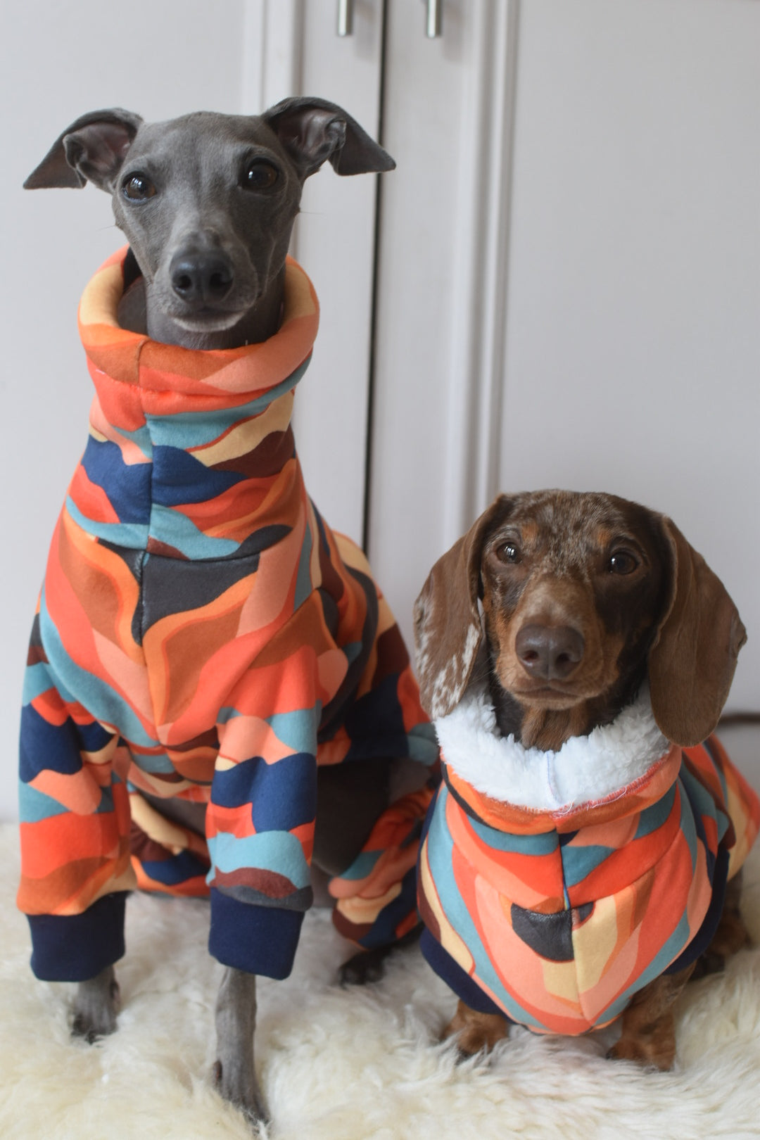 Mountain Sunset Double Layer Fleece