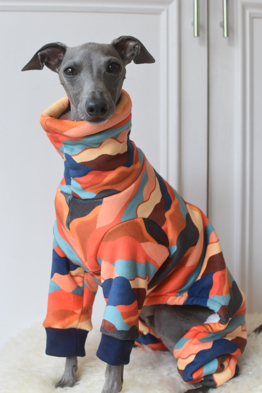 Mountain Sunset Double Layer Fleece