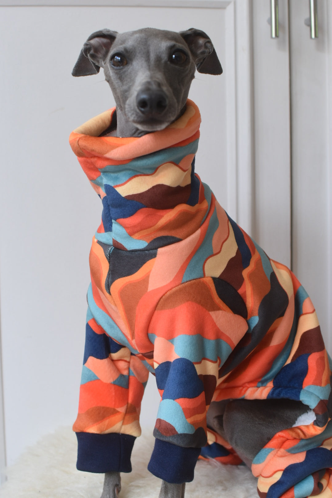 Mountain Sunset Double Layer Fleece