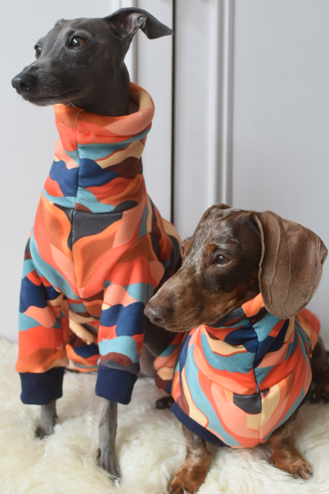 Mountain Sunset Double Layer Fleece